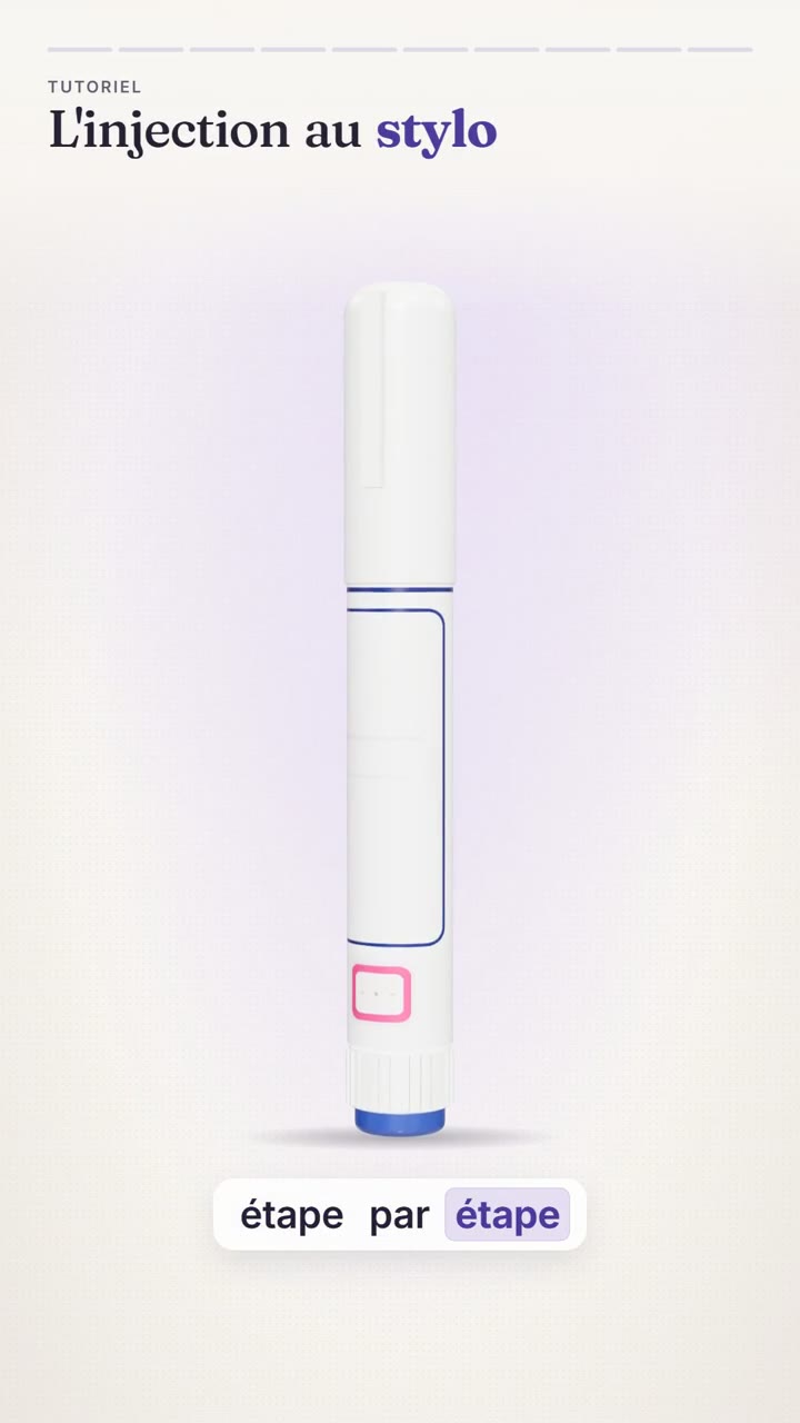 Tutoriel de l’injection avec le stylo Azentra